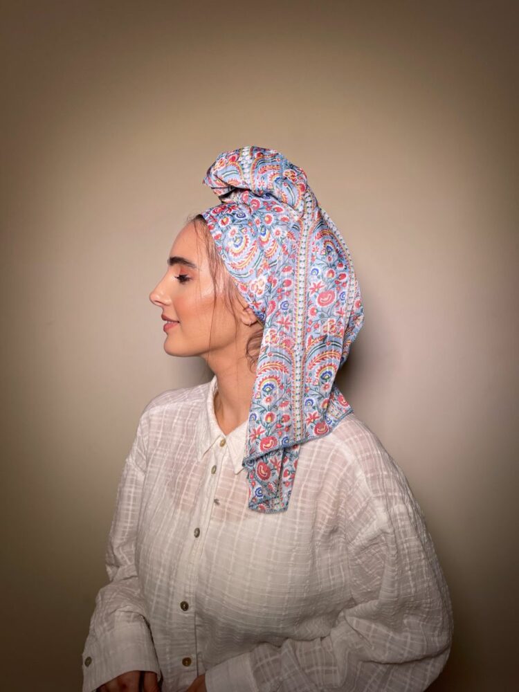 ⁦כיסוי ראש לונג - דגם שי-אל⁩ – תמונה ⁦3⁩