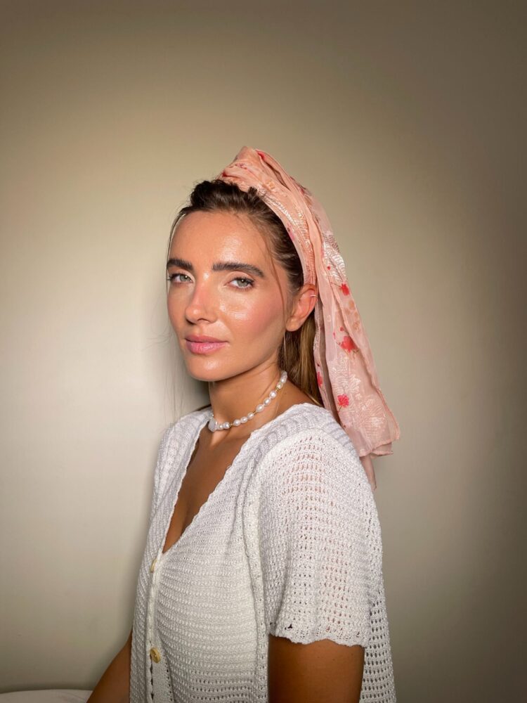 ⁦כיסוי ראש לונג - נשמה⁩ – תמונה ⁦2⁩