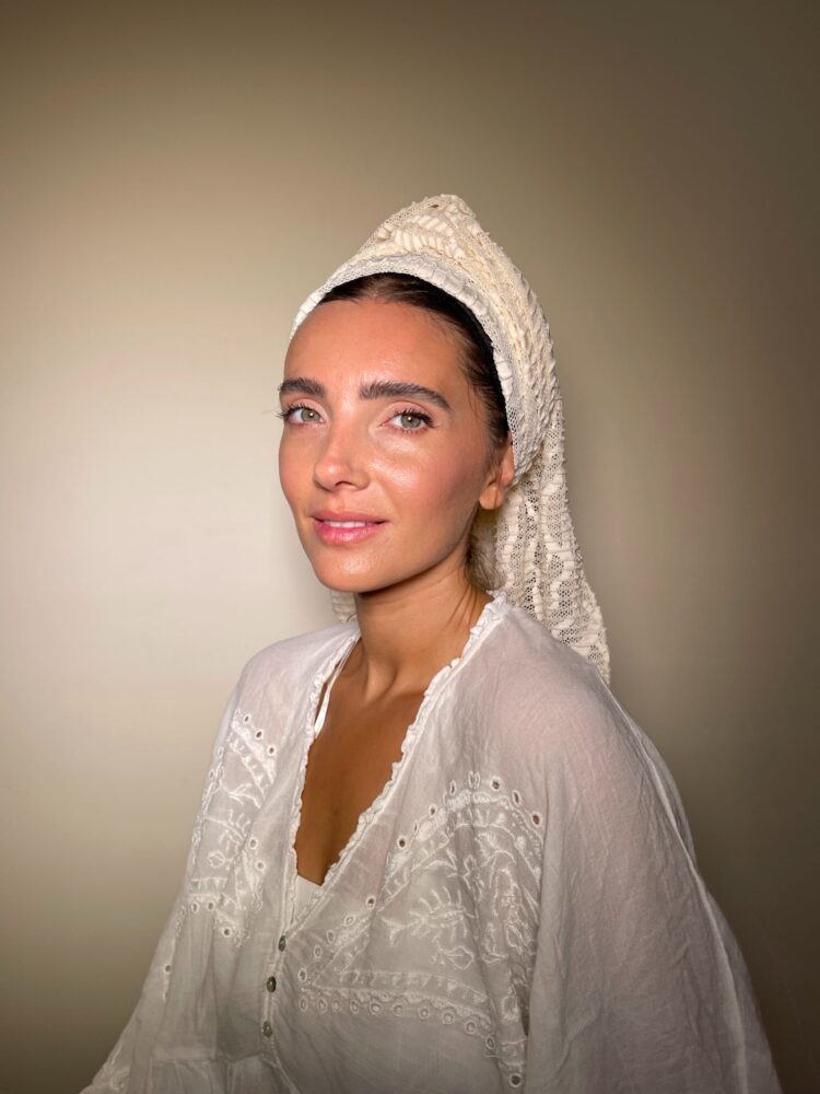 ⁦כיסוי ראש לונג - רשת עבה⁩ – תמונה ⁦2⁩