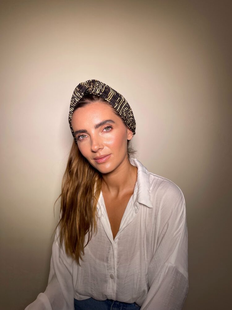 סרט גומי פליסה חום