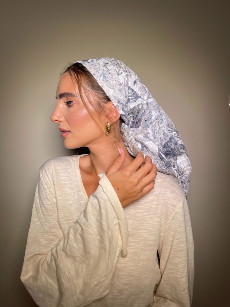 ⁦מטפחת מרובעת - עיטורים אבן⁩ – תמונה ⁦3⁩