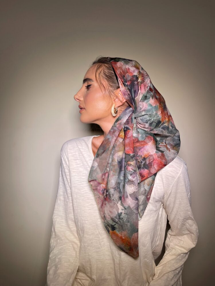 מטפחת מרובעת - JASMIN