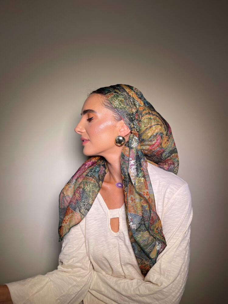 ⁦מטפחת מרובעת - TEHILA⁩ – תמונה ⁦2⁩