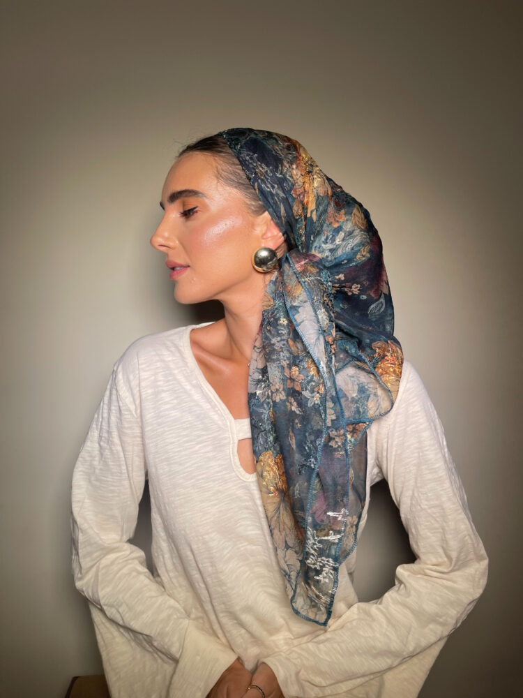 ⁦מטפחת מרובעת - PAZ⁩ – תמונה ⁦2⁩