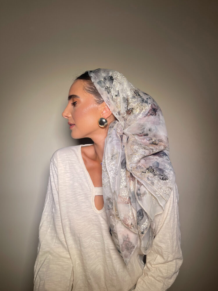 ⁦מטפחת מרובעת - LOREN⁩ – תמונה ⁦3⁩