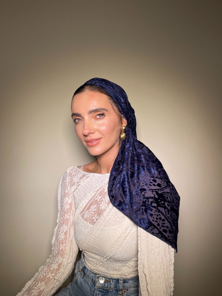 ⁦מטפחת מרובעת - LIBI⁩ – תמונה ⁦2⁩