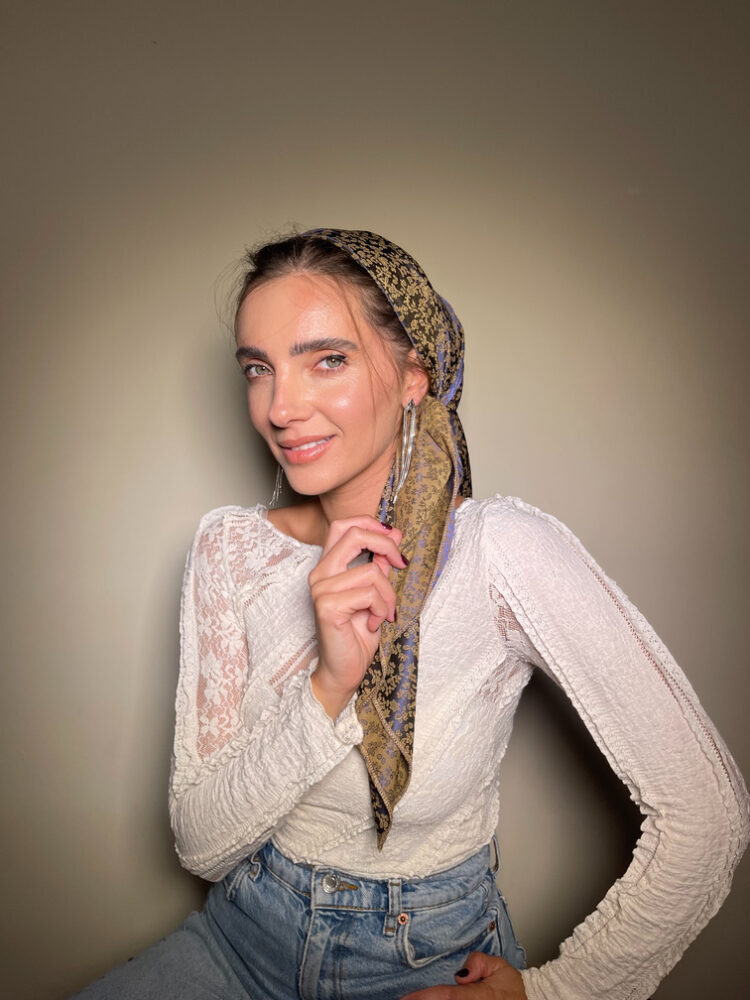 ⁦מטפחת מרובעת - VERED⁩ – תמונה ⁦2⁩