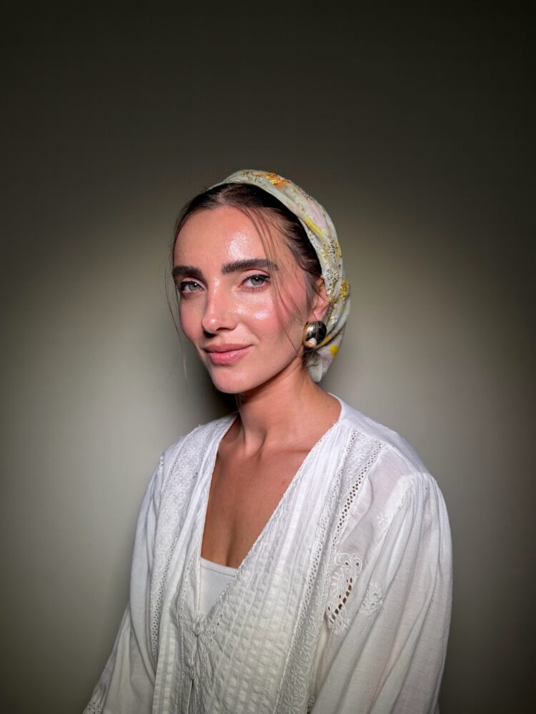 ⁦מטפחת מרובעת -נועה⁩ – תמונה ⁦3⁩