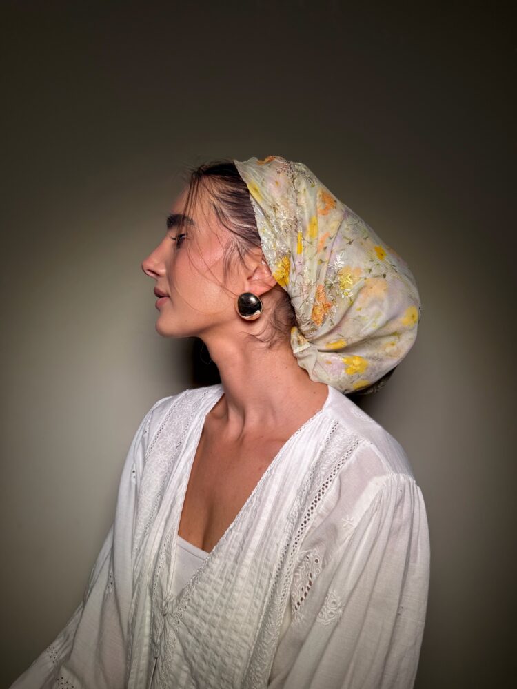 ⁦מטפחת מרובעת -נועה⁩ – תמונה ⁦2⁩