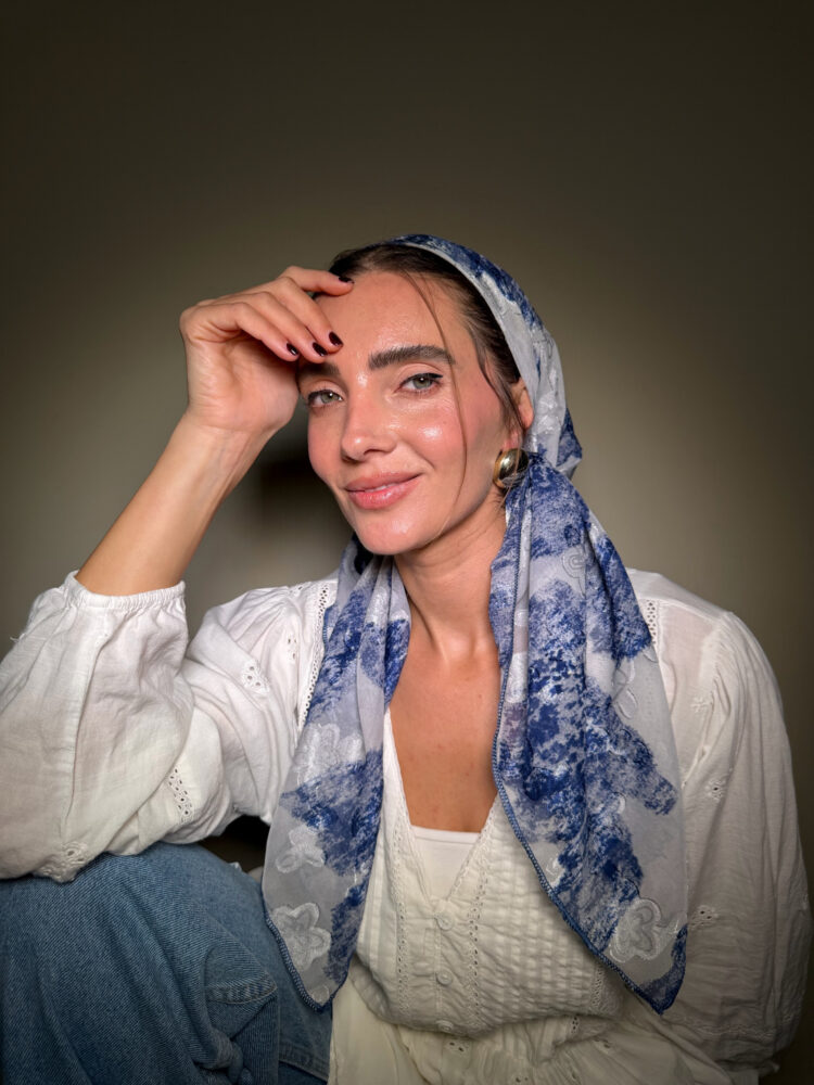 ⁦מטפחת מרובעת-ליה⁩ – תמונה ⁦3⁩