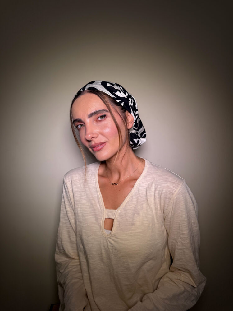 ⁦מטפחת מרובעת-קטי⁩ – תמונה ⁦4⁩