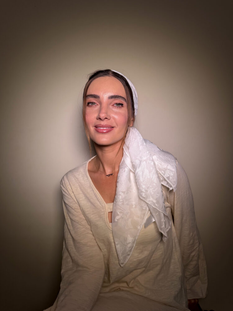 ⁦מטפחת מרובעת-ליאל⁩ – תמונה ⁦3⁩