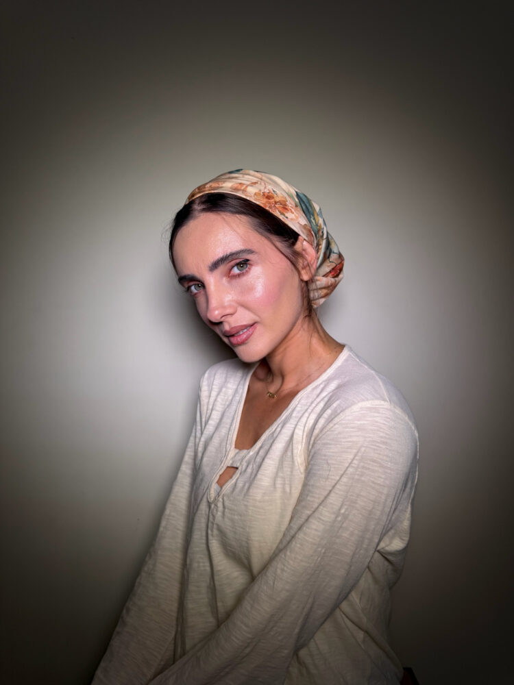 ⁦מטפחת מרובעת-תמר⁩ – תמונה ⁦4⁩