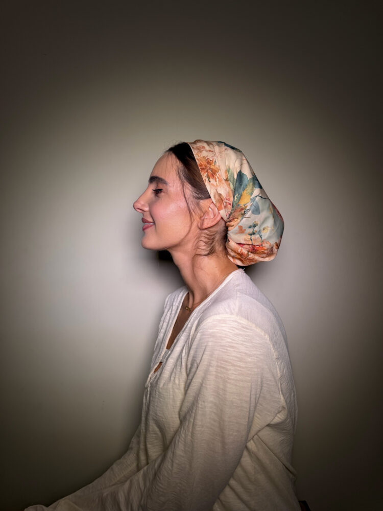⁦מטפחת מרובעת-תמר⁩ – תמונה ⁦2⁩