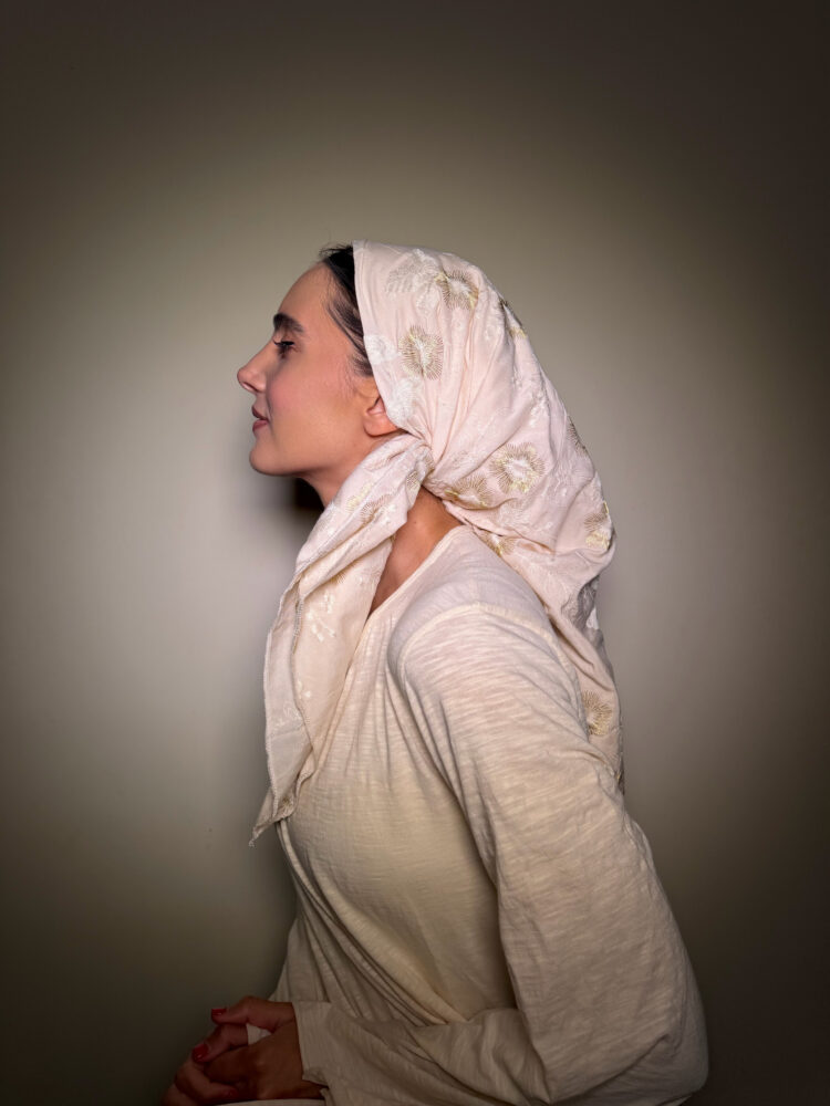 ⁦מטפחת מרובעת-שירלי⁩ – תמונה ⁦3⁩