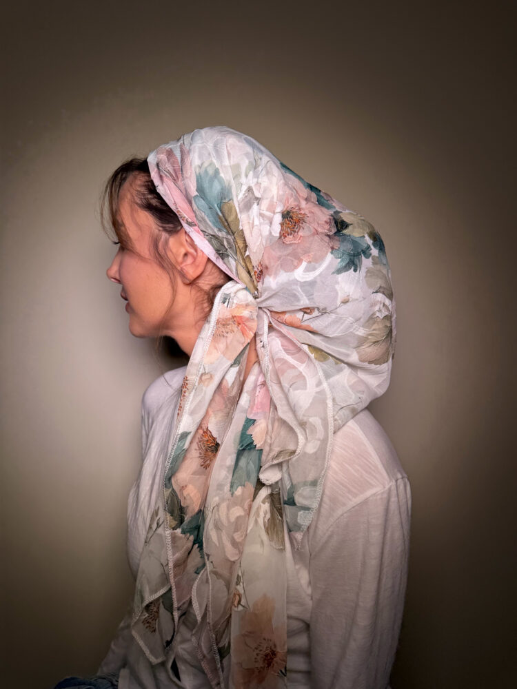 ⁦מטפחת מרובעת-אליה⁩ – תמונה ⁦2⁩