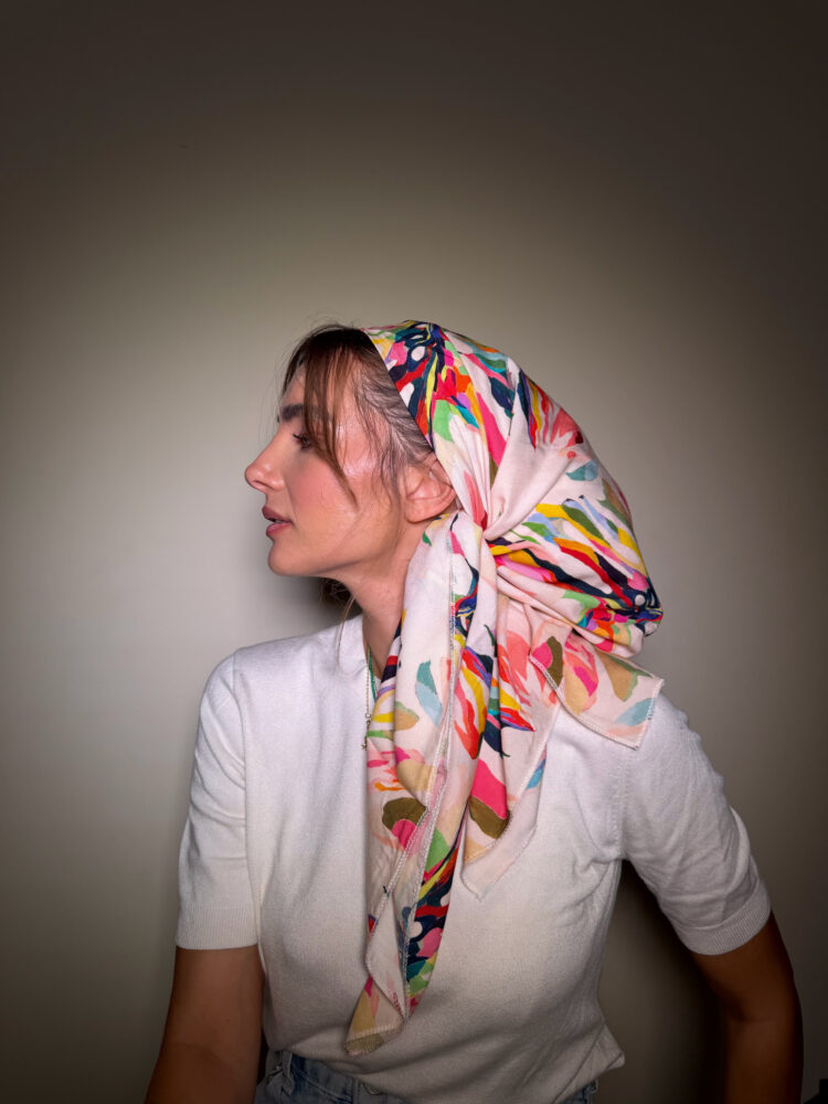 ⁦מטפחת מרובעת -הילוש⁩ – תמונה ⁦2⁩