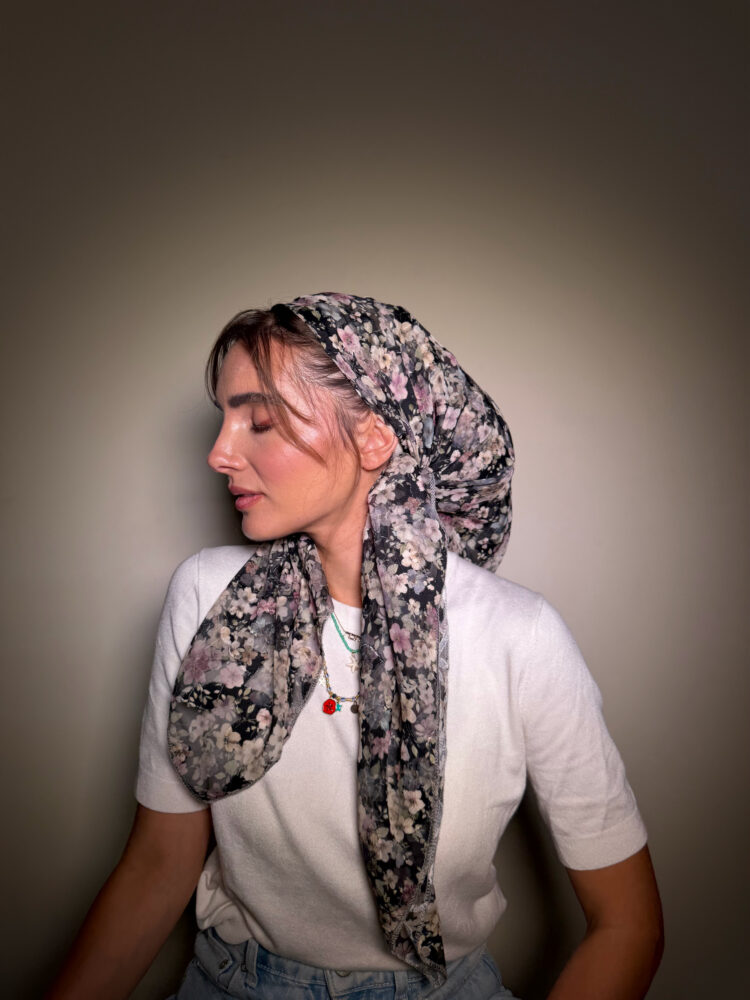 ⁦מטפחת מרובעת -עידן⁩ – תמונה ⁦2⁩
