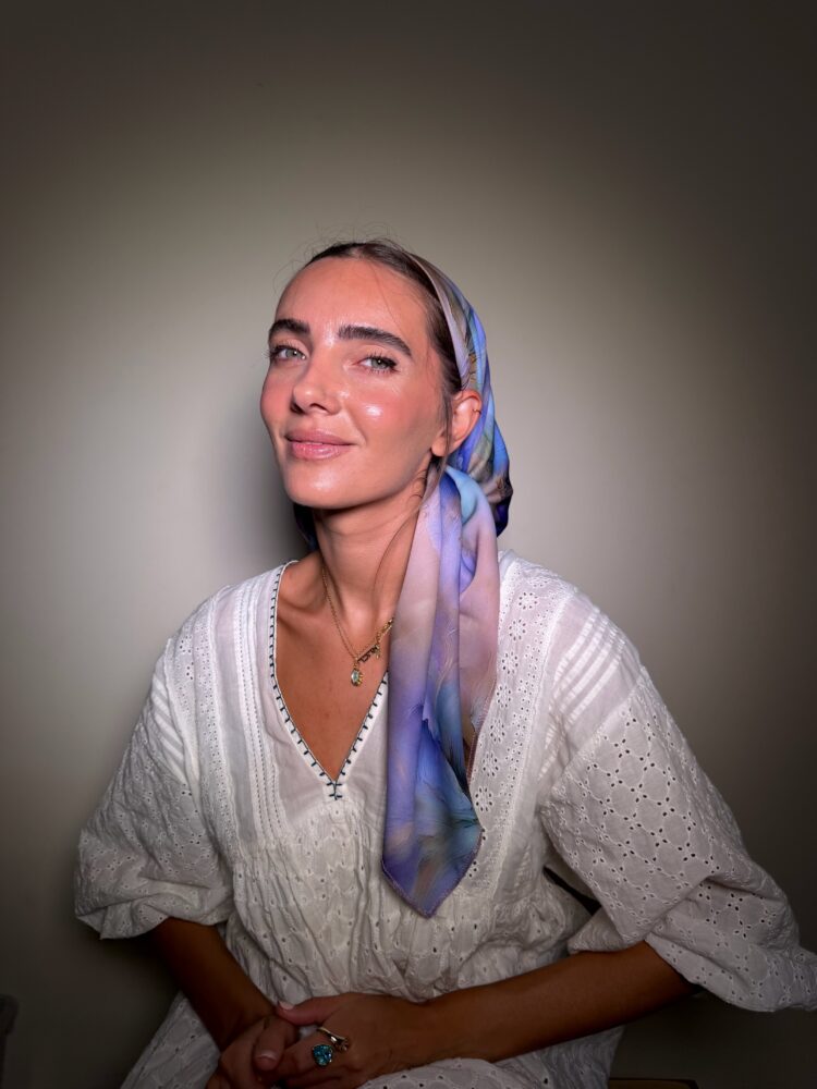 ⁦מטפחת מרובעת -אוריה⁩ – תמונה ⁦2⁩