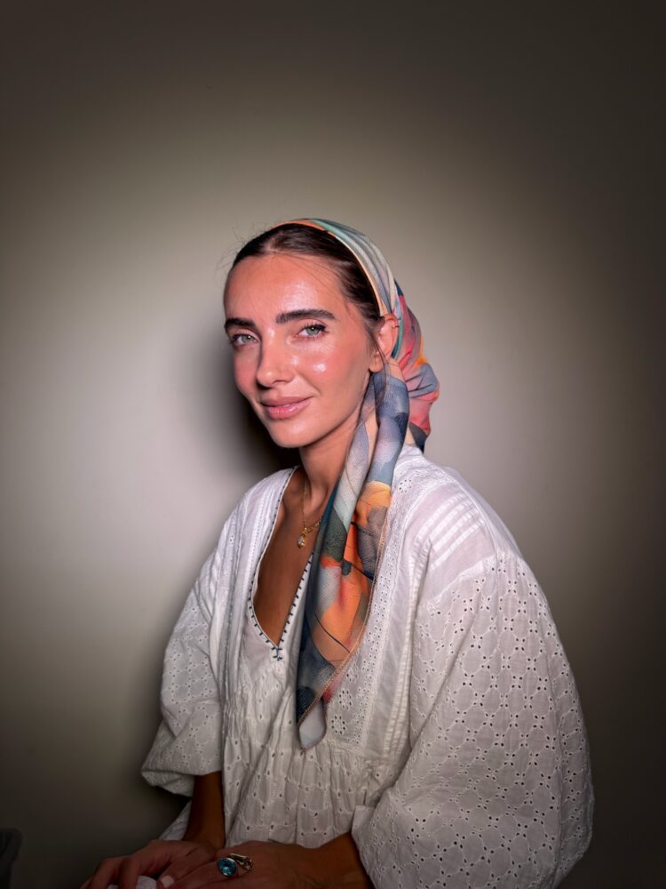 ⁦מטפחת מרובעת -אתי⁩ – תמונה ⁦3⁩