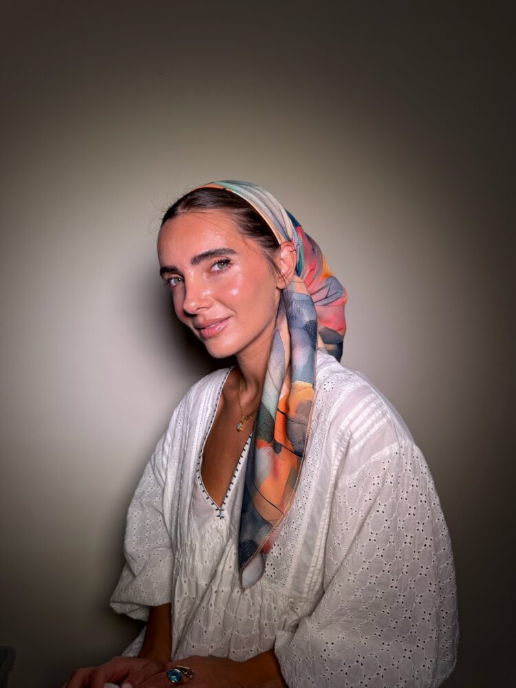 ⁦מטפחת מרובעת -אתי⁩ – תמונה ⁦2⁩