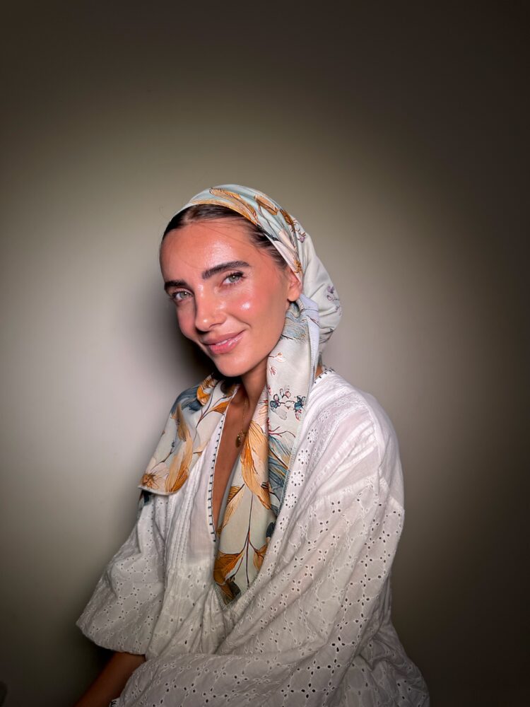 ⁦מטפחת מרובעת -טוני⁩ – תמונה ⁦3⁩