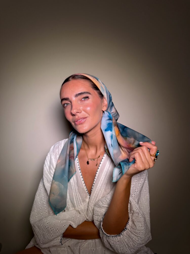 ⁦מטפחת מרובעת -קיקי⁩ – תמונה ⁦2⁩