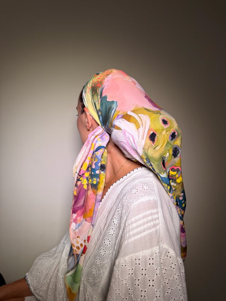 ⁦מטפחת מרובעת -שני⁩ – תמונה ⁦3⁩