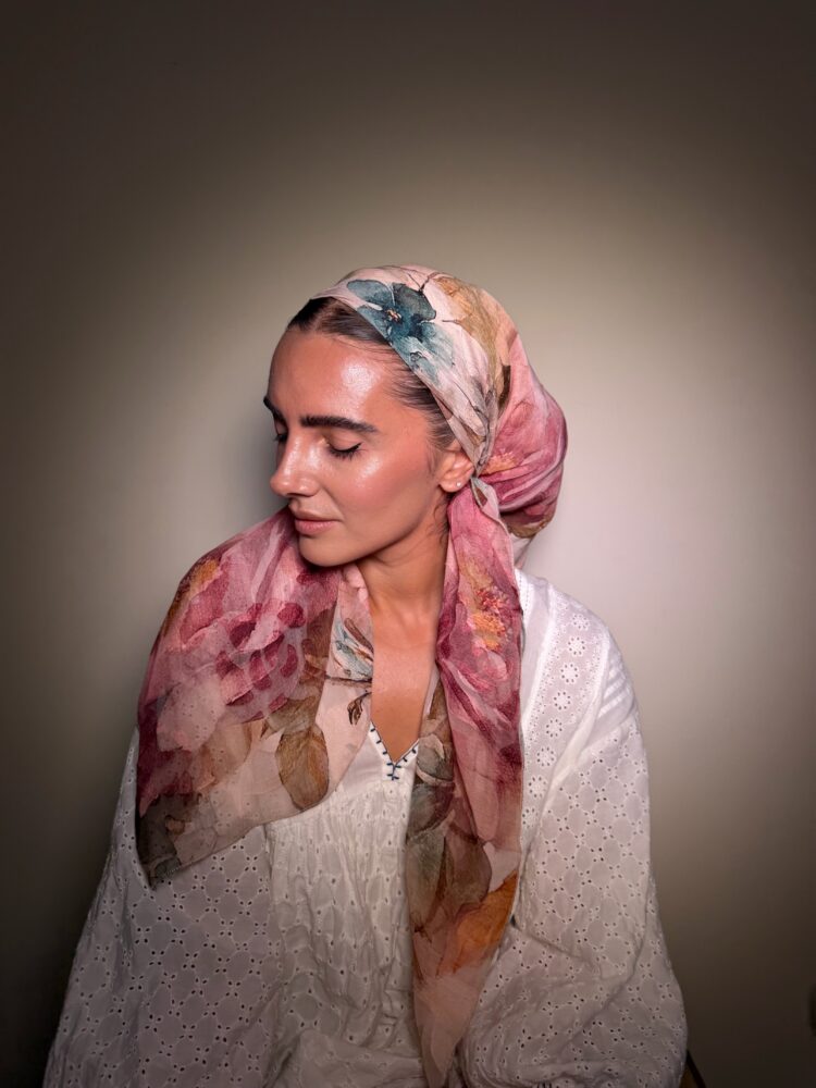 ⁦מטפחת מרובעת -שייה⁩ – תמונה ⁦4⁩